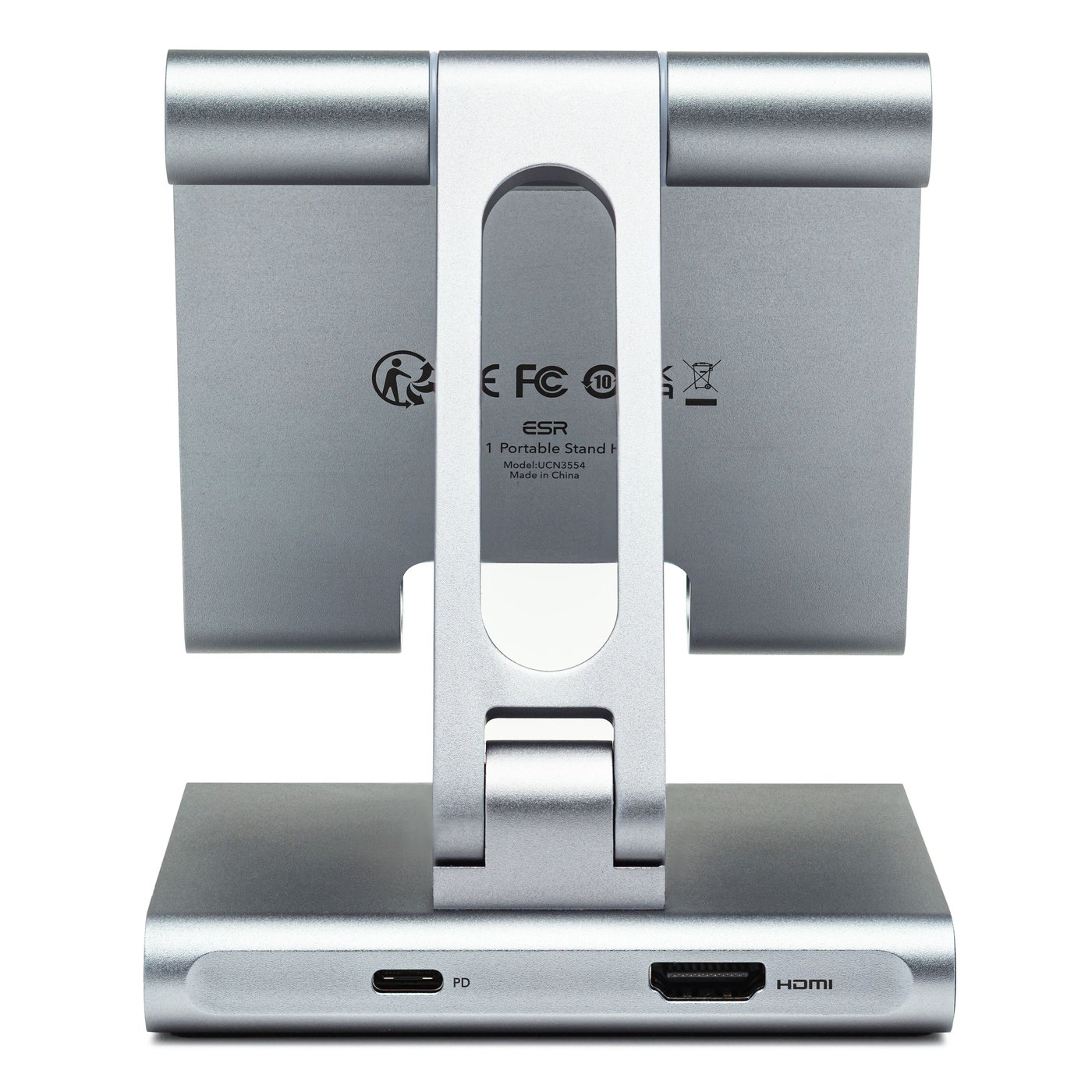 Linocell Premium Stativ og Multi-Hub for nettbrett - 8 porter