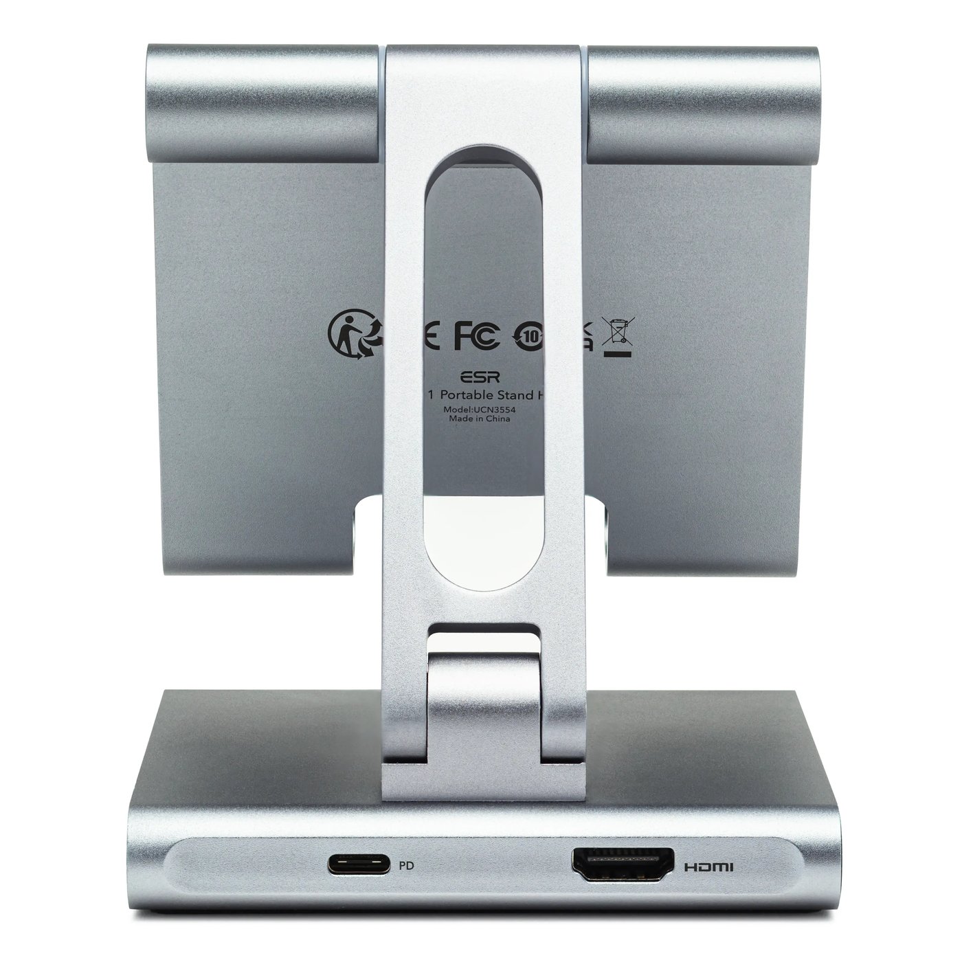 Linocell Premium Stativ og Multi-Hub for nettbrett - 8 porter