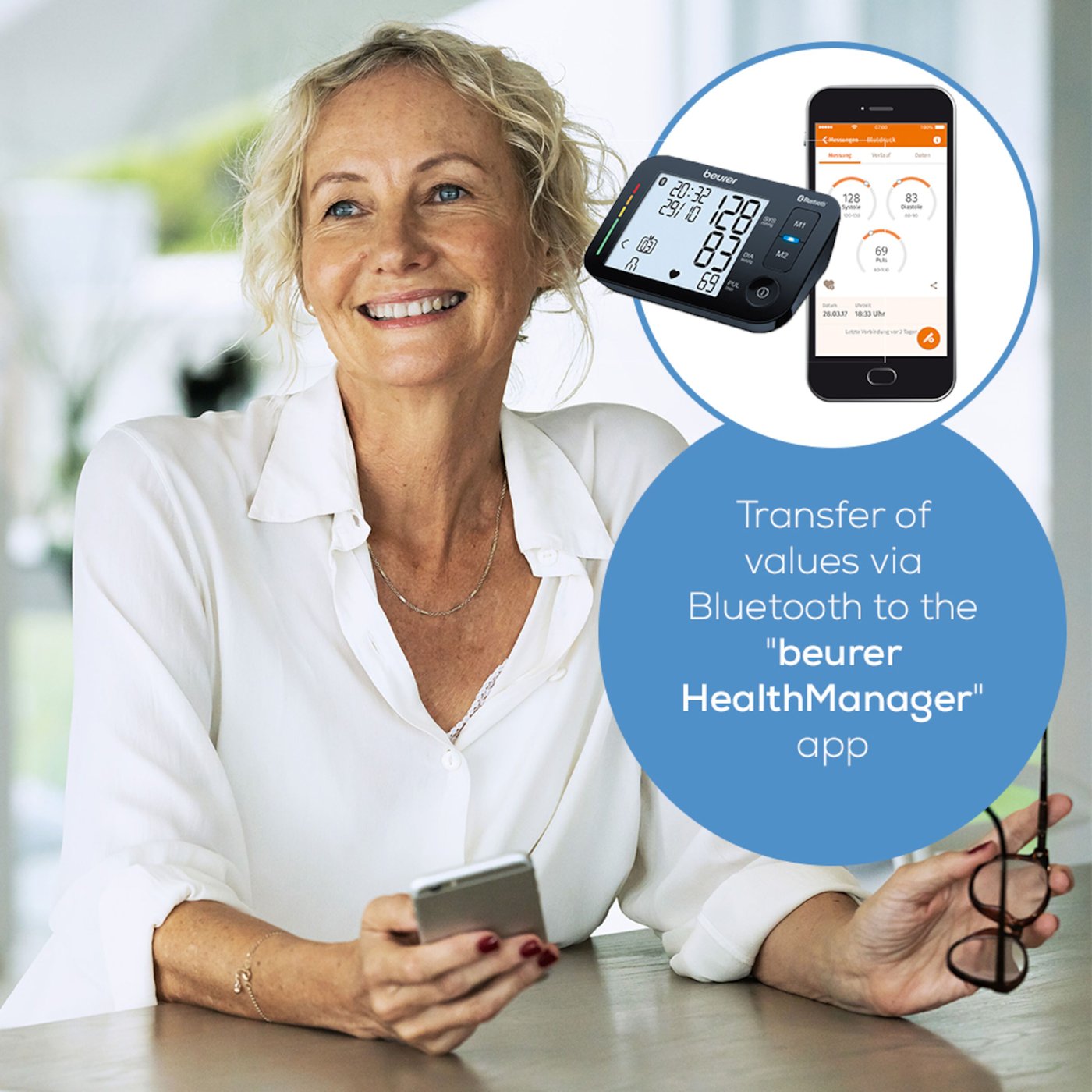 Beurer BM 54 Blodtrycksmätare för överarm