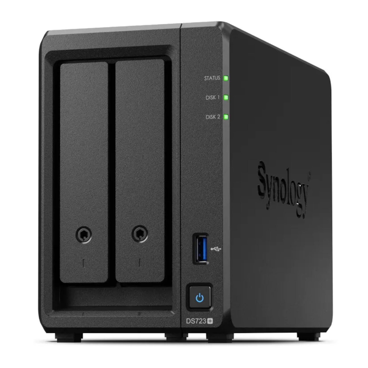 Synology Diskstasjon DS723+ NAS for 2 harddisker