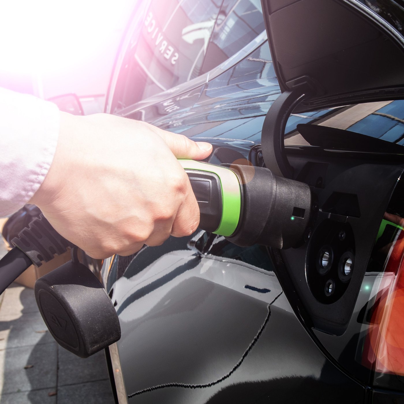 Luxorparts BEV Type 2 Ladekabel for elbil 22 kW 3-faset 10 m