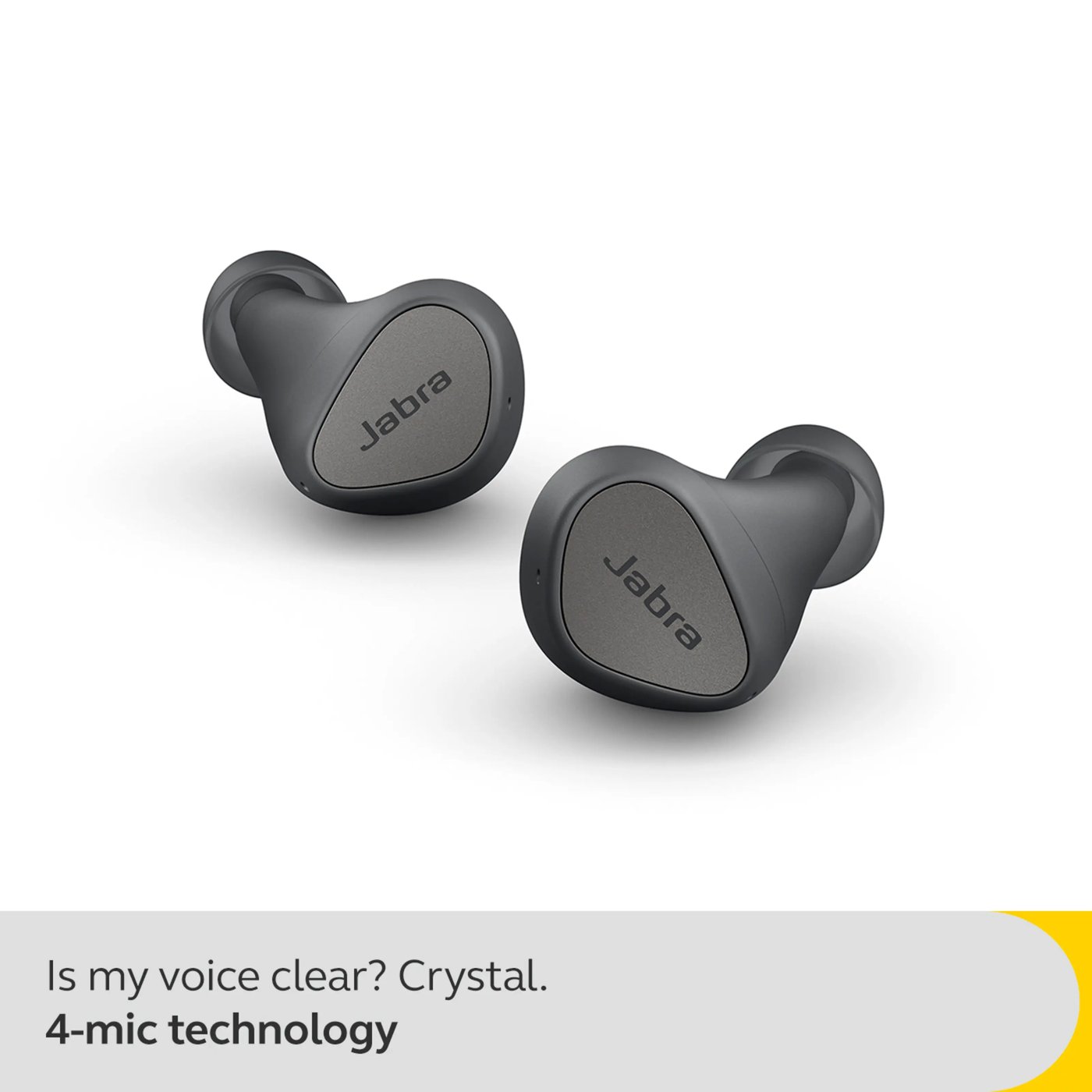 Jabra Elite 4 Trådløse hodetelefoner Dark grey