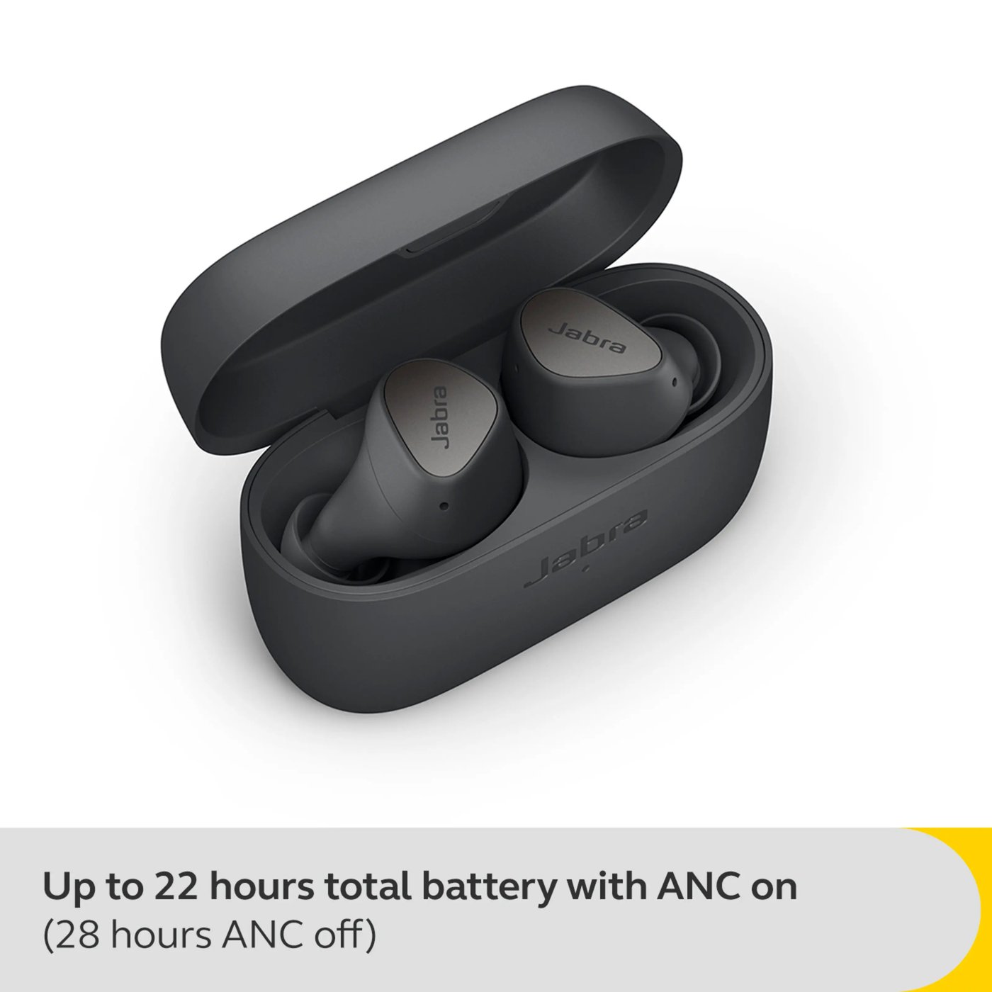 Jabra Elite 4 Trådløse hodetelefoner Dark grey