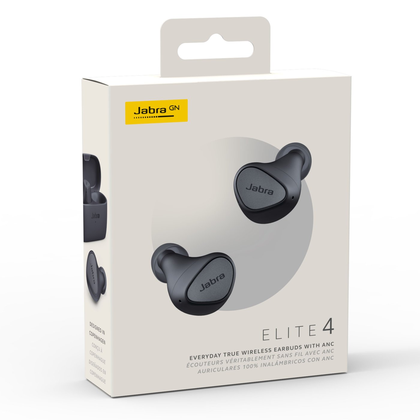 Jabra Elite 4 Trådløse hodetelefoner Dark grey