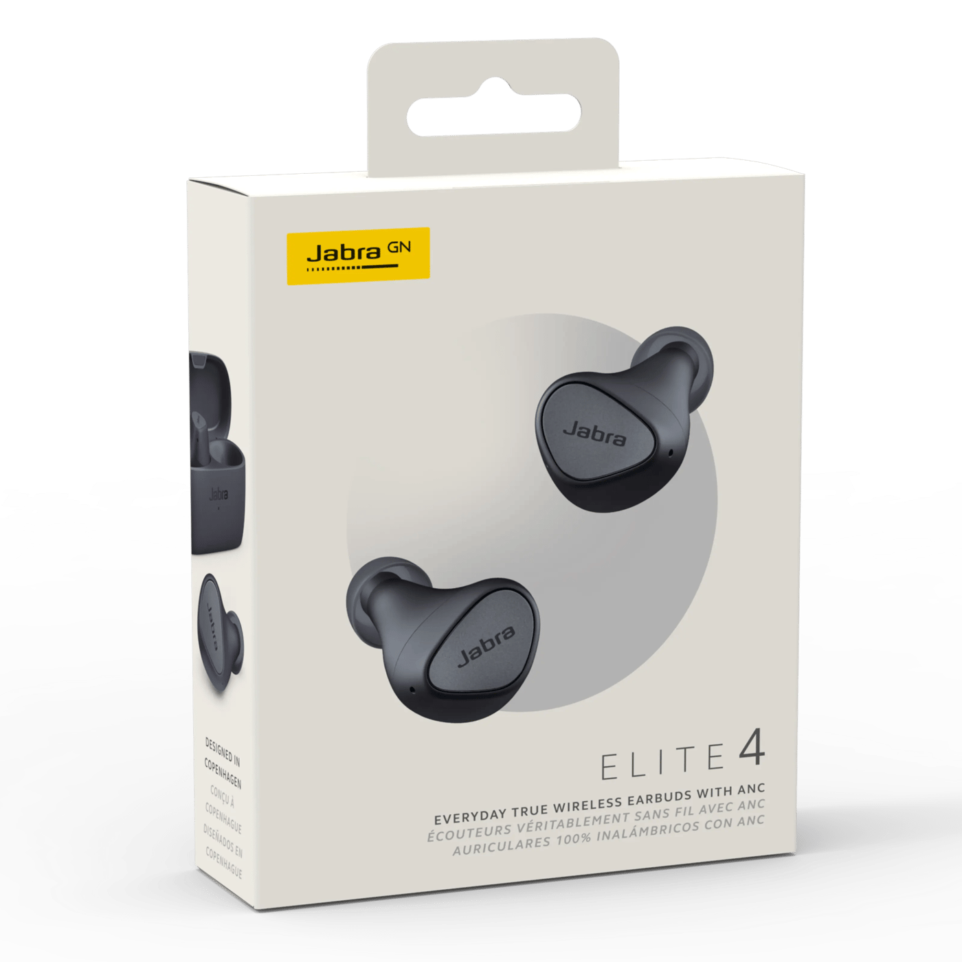 Jabra Elite 4 Trådløse hodetelefoner Dark grey