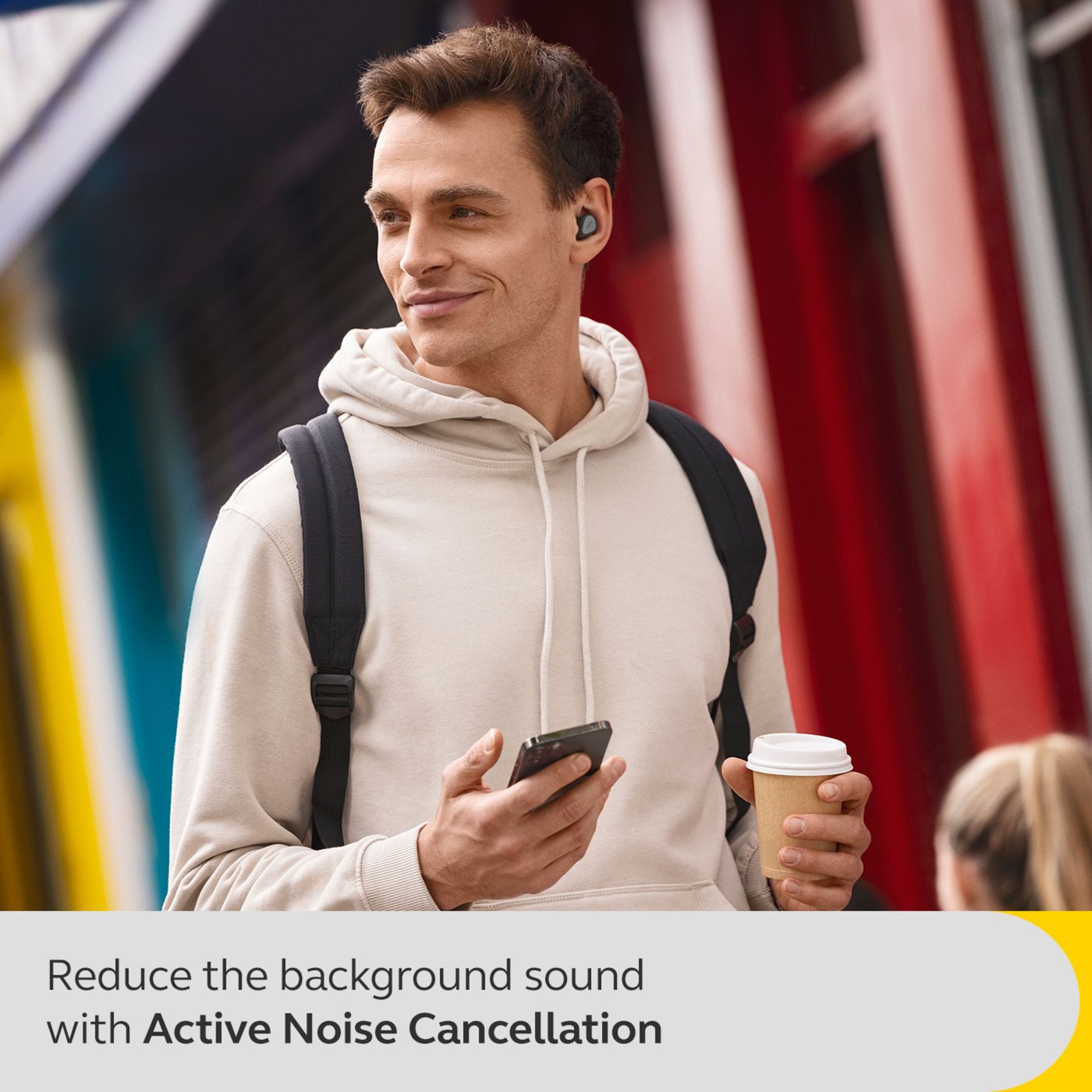 Jabra Elite 4 Trådlösa hörlurar Navy