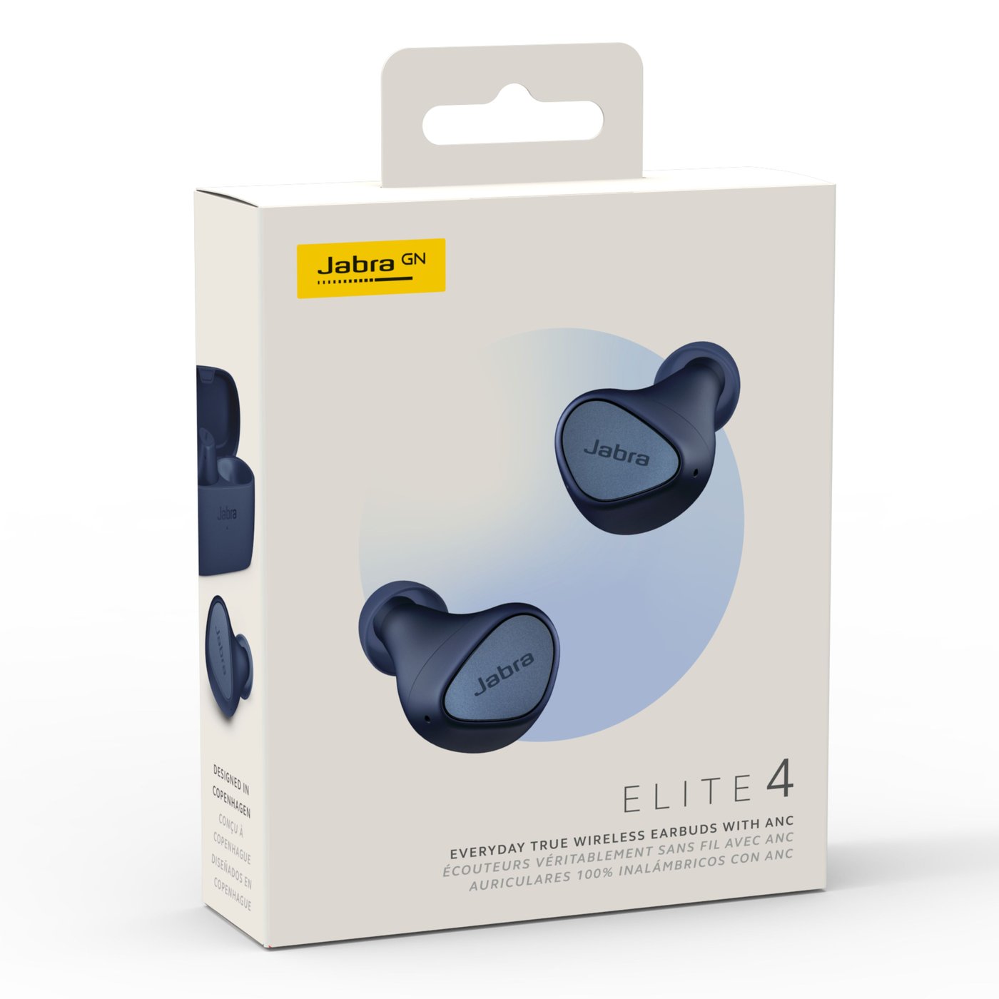 Jabra Elite 4 Trådlösa hörlurar Navy