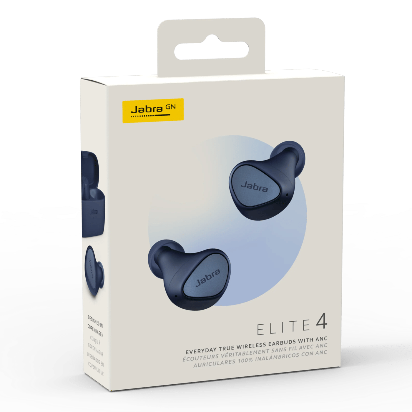 Jabra Elite 4 Trådlösa hörlurar Navy