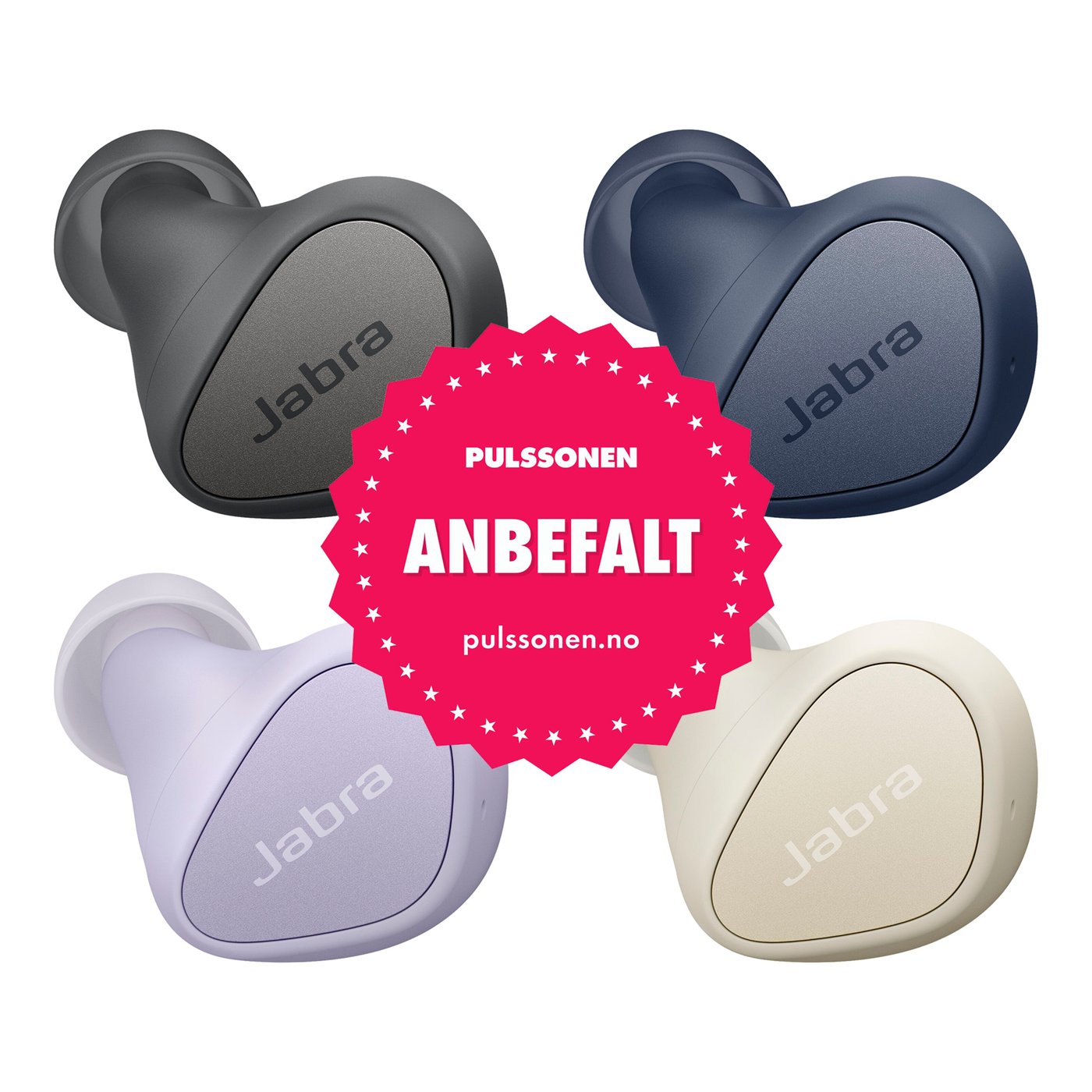 Jabra Elite 4 Trådløse hodetelefoner Dark grey