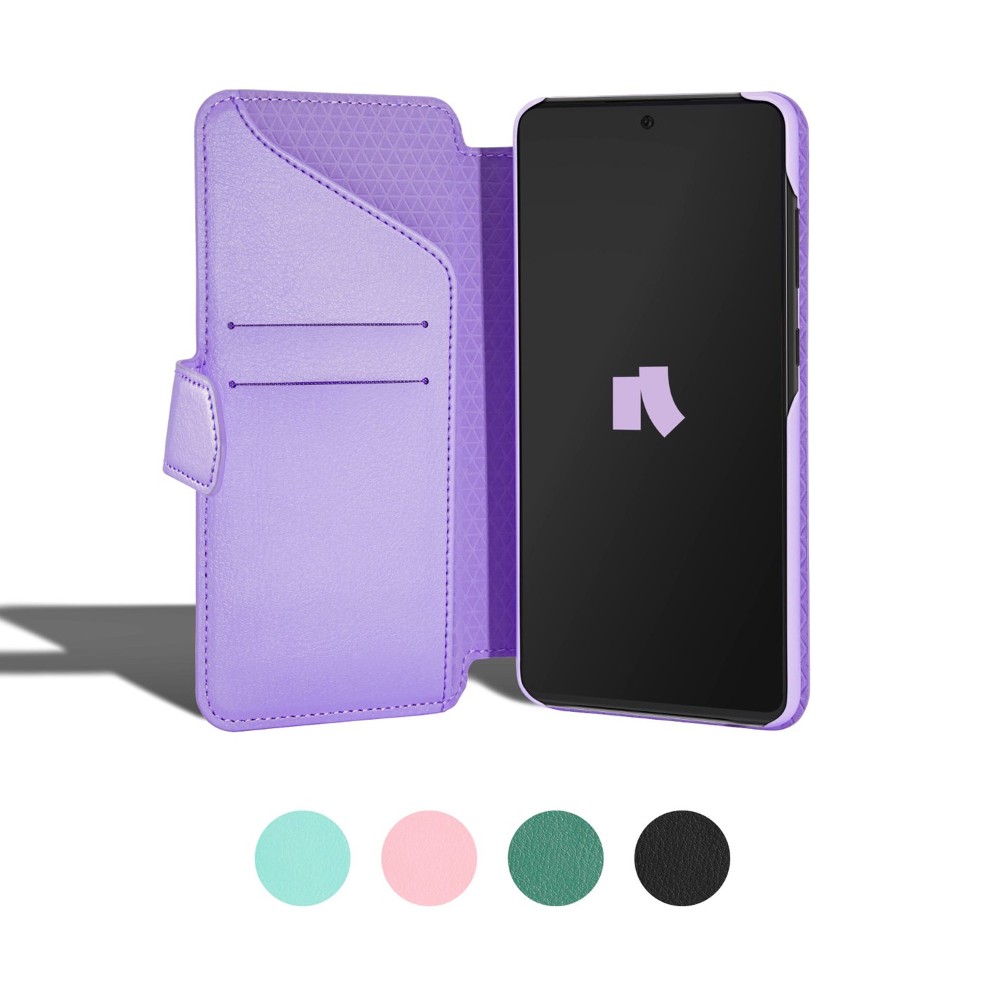 Wallet Case Solo 505 til Galaxy A52 5G Rosa