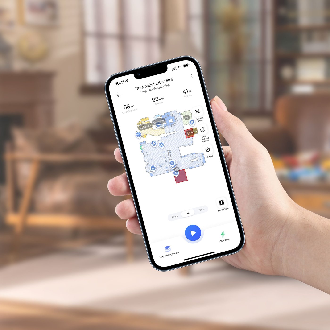 Dreame L10s Ultra Helautomatisk Robotstøvsuger