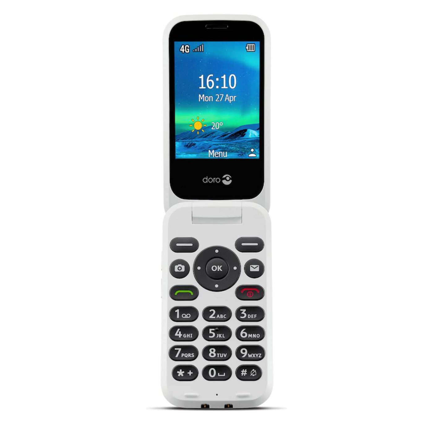 Doro 6881 Mobiltelefon med to skjermer