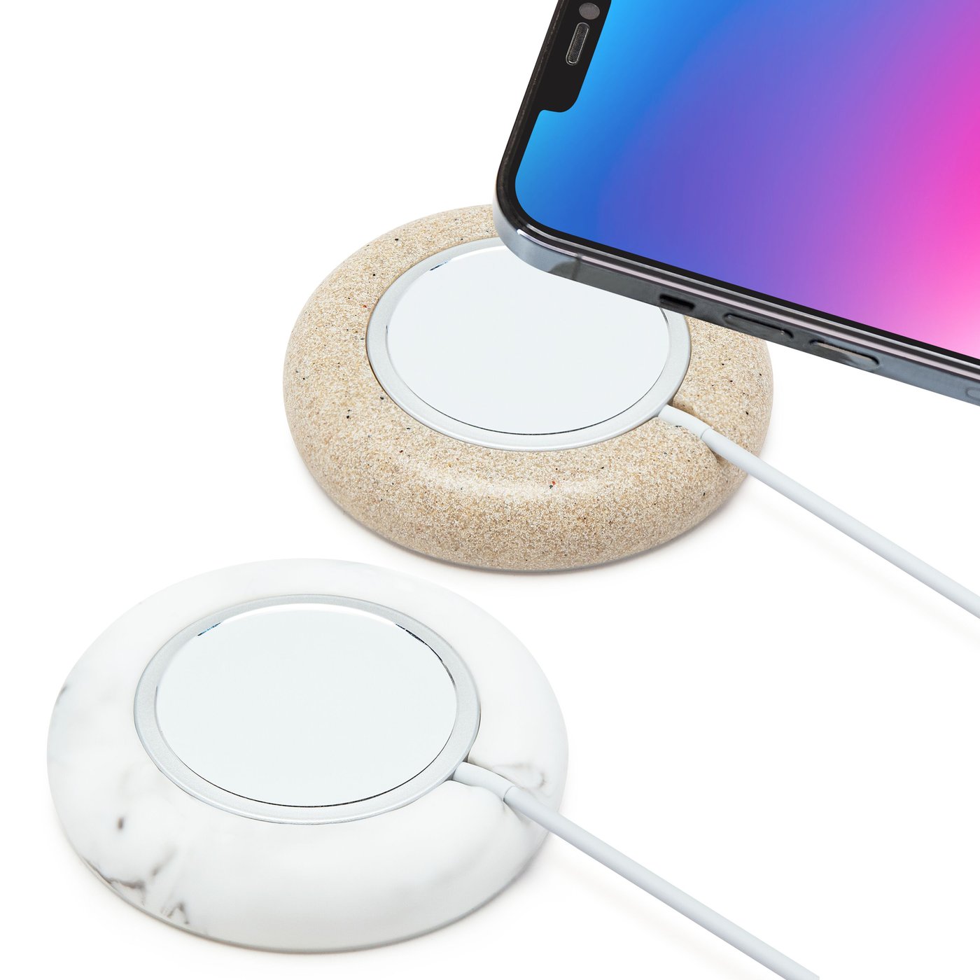 Linocell Holder for Apple Magsafe-lader Granitt