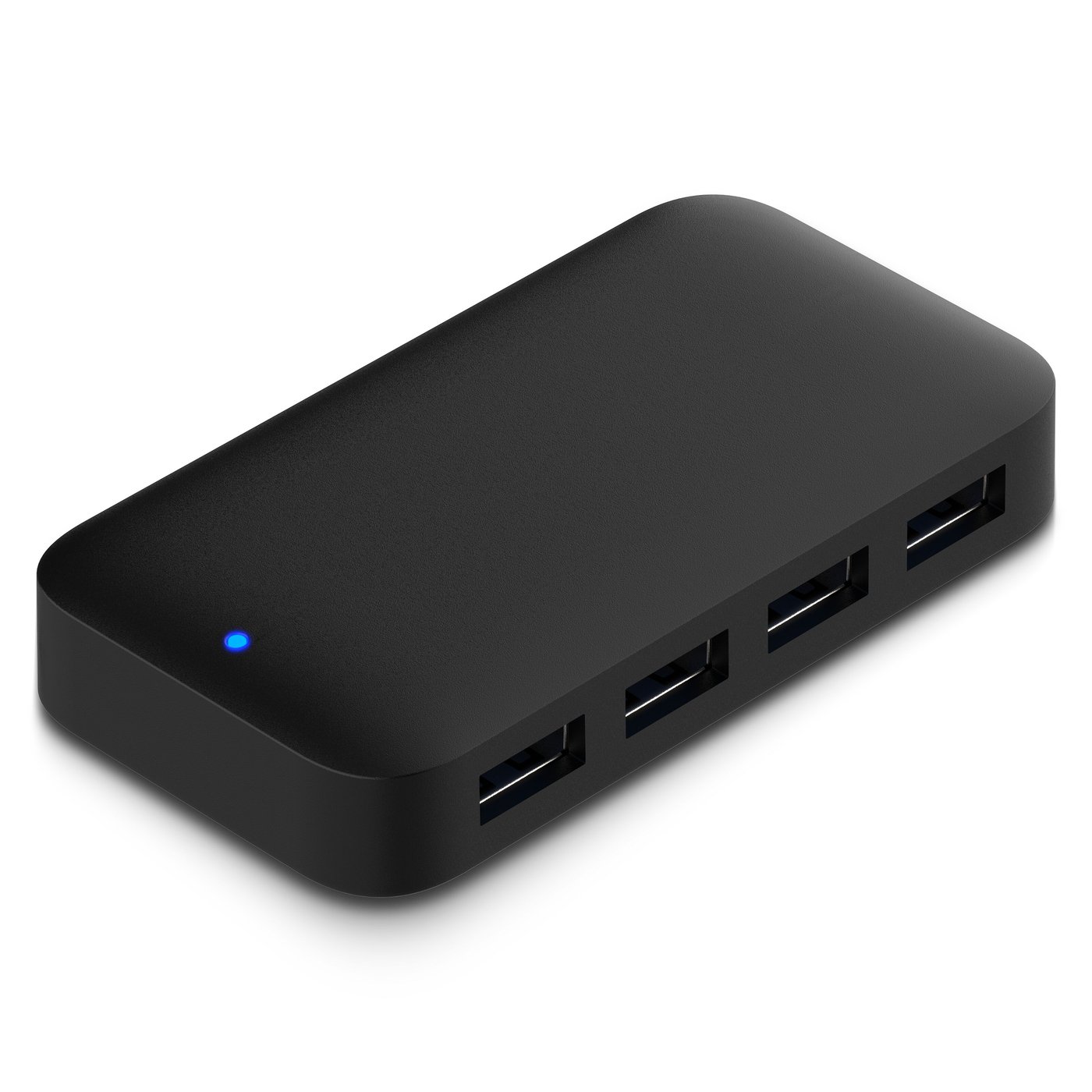 Plexgear USB 5 Gb/s-hub med strømforsyning, 4-veis