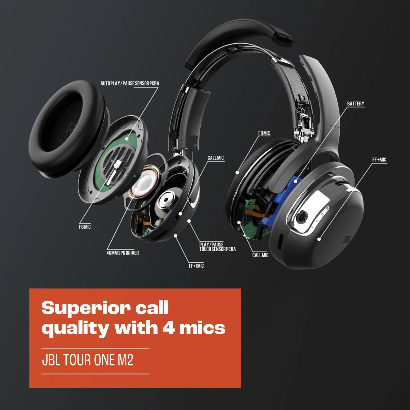 JBL Tour One M2 Sølv
