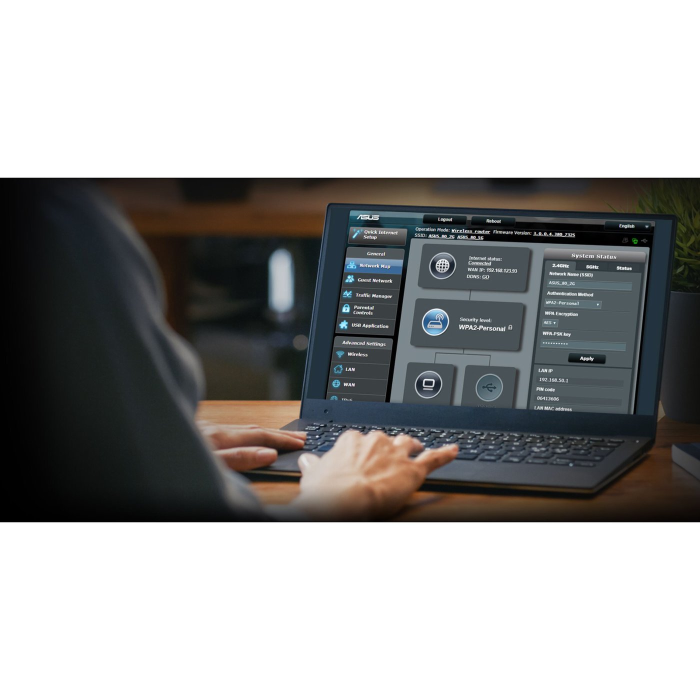 Asus RT-AX53U Trådlös router AX1800