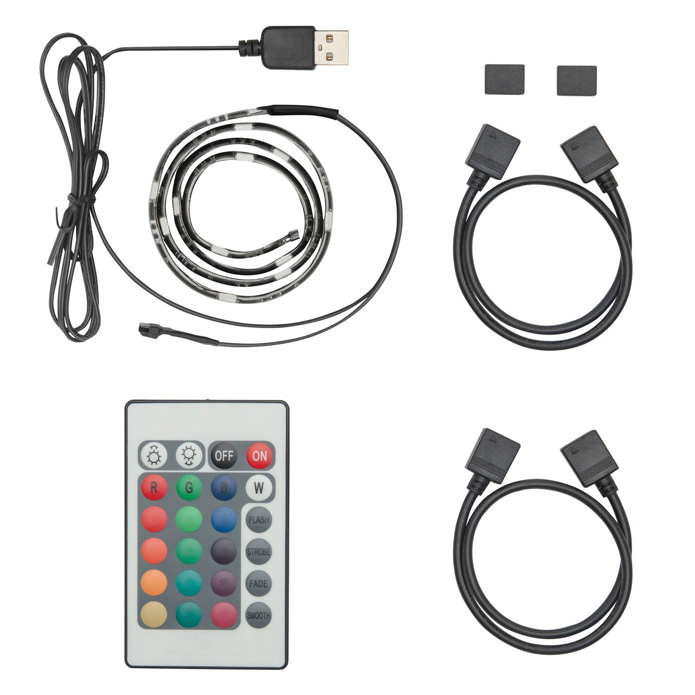 Ledsavers LED-list för TV RGB 3-pack