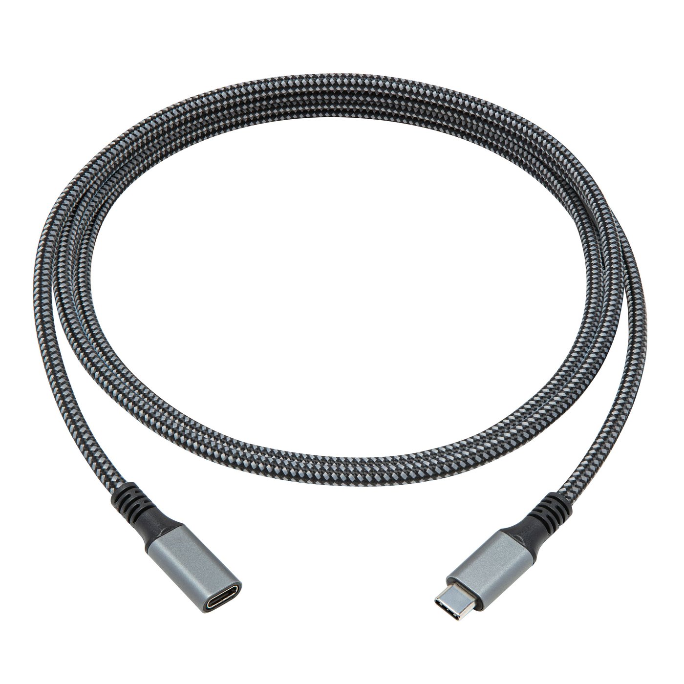 Plexgear Forlengelseskabel for USB-C 2 m