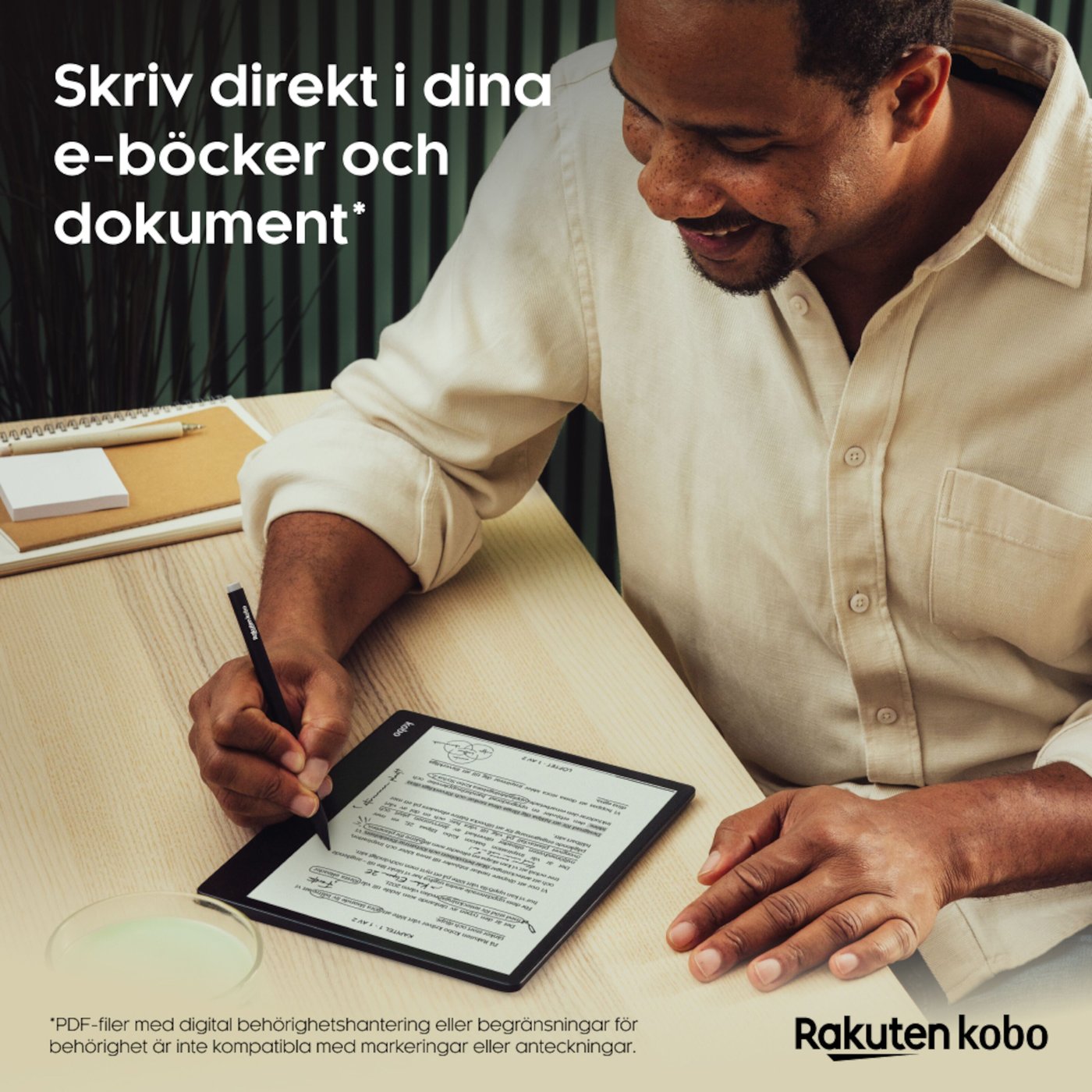 Kobo Notebook Elipsa 2E med Kobo Stylus 2