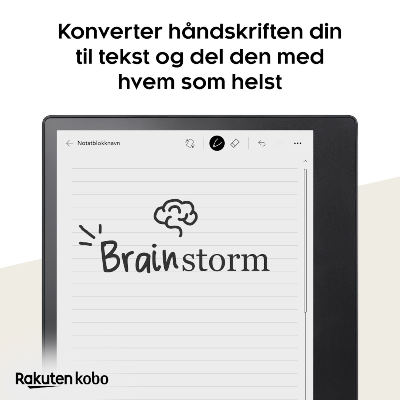 Kobo Notebook Elipsa 2E med Kobo Stylus 2