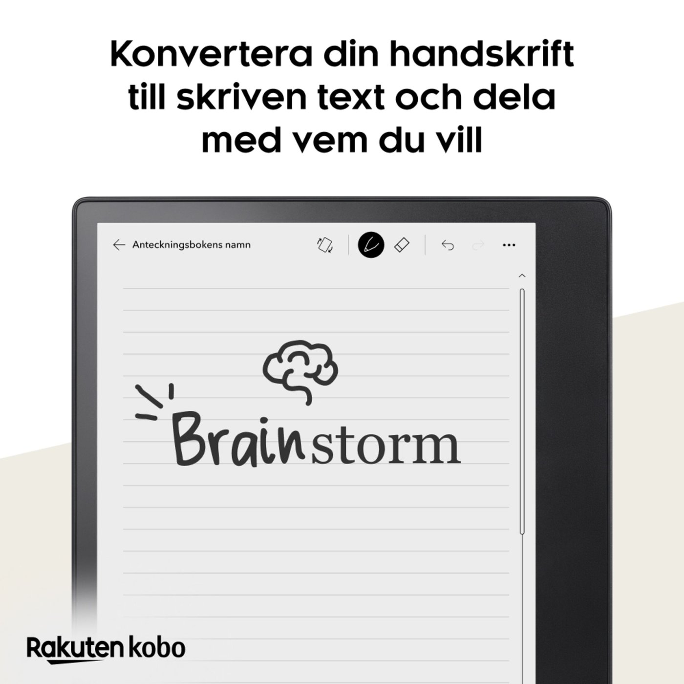 Kobo Notebook Elipsa 2E med Kobo Stylus 2