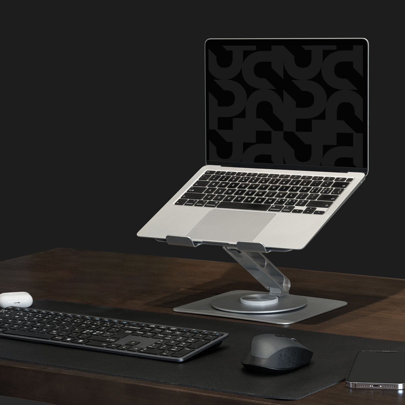 Plexgear Roterbart laptopstativ