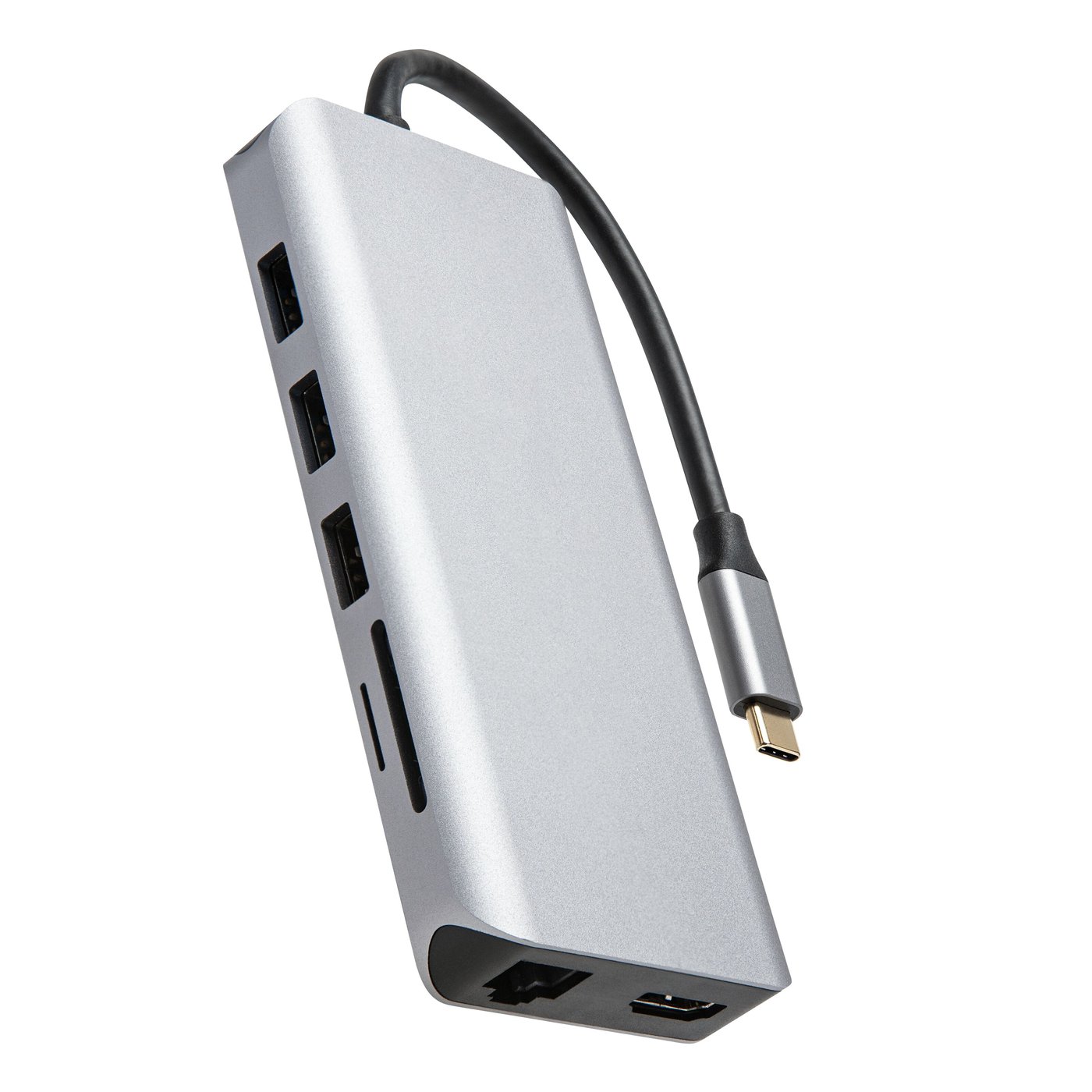 Plexgear Multiadapter för USB-C med 12 anslutningar