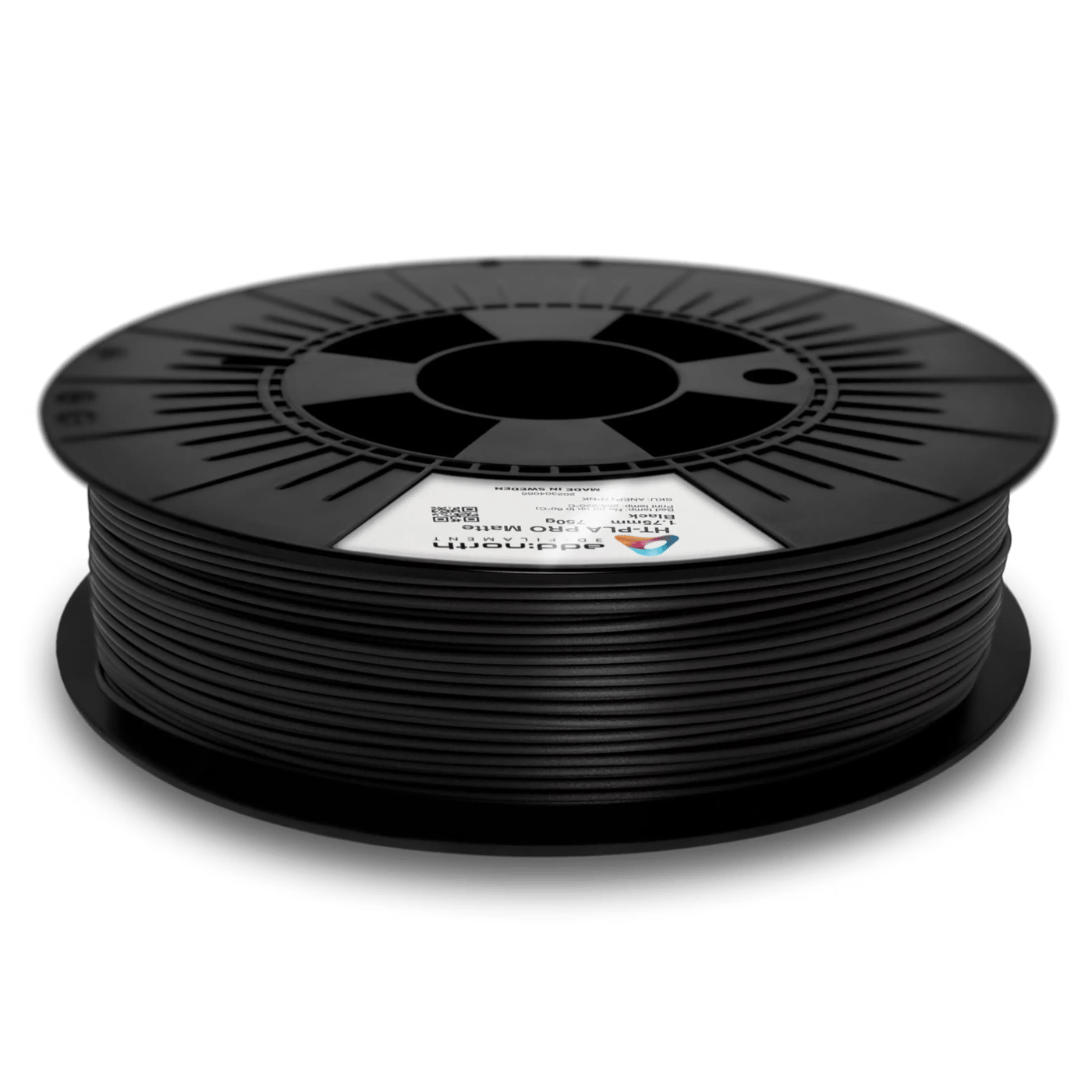 Addnorth HT-PLA Pro-filament för 3D-skrivare Matte Black