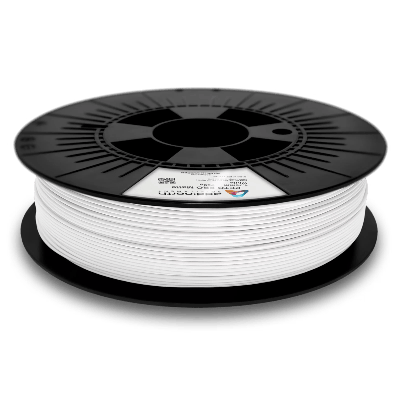 Addnorth PETG Pro-filament för 3D-skrivare Matte White