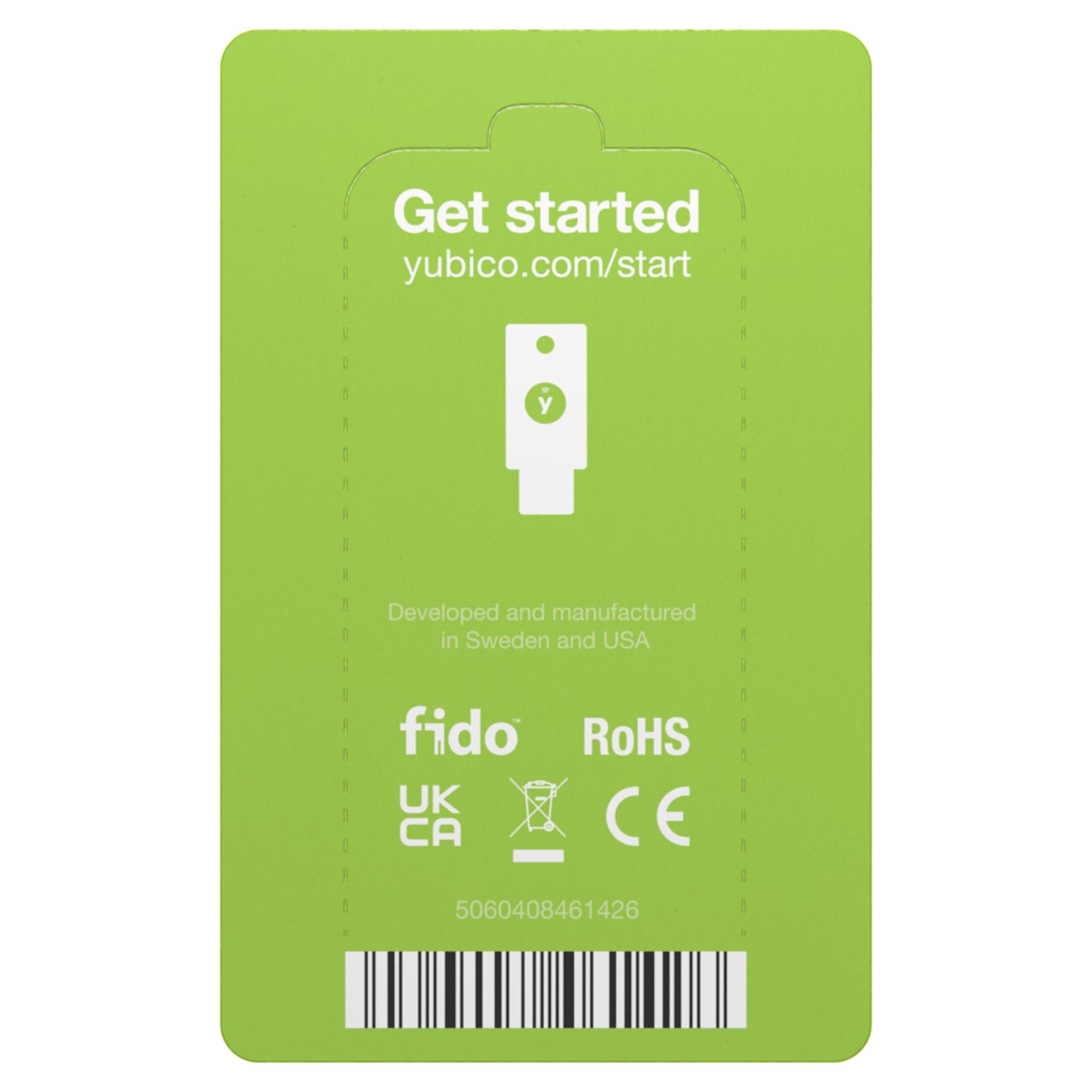 Yubico YubiKey 5 NFC Säkerhetsnyckel med USB-A