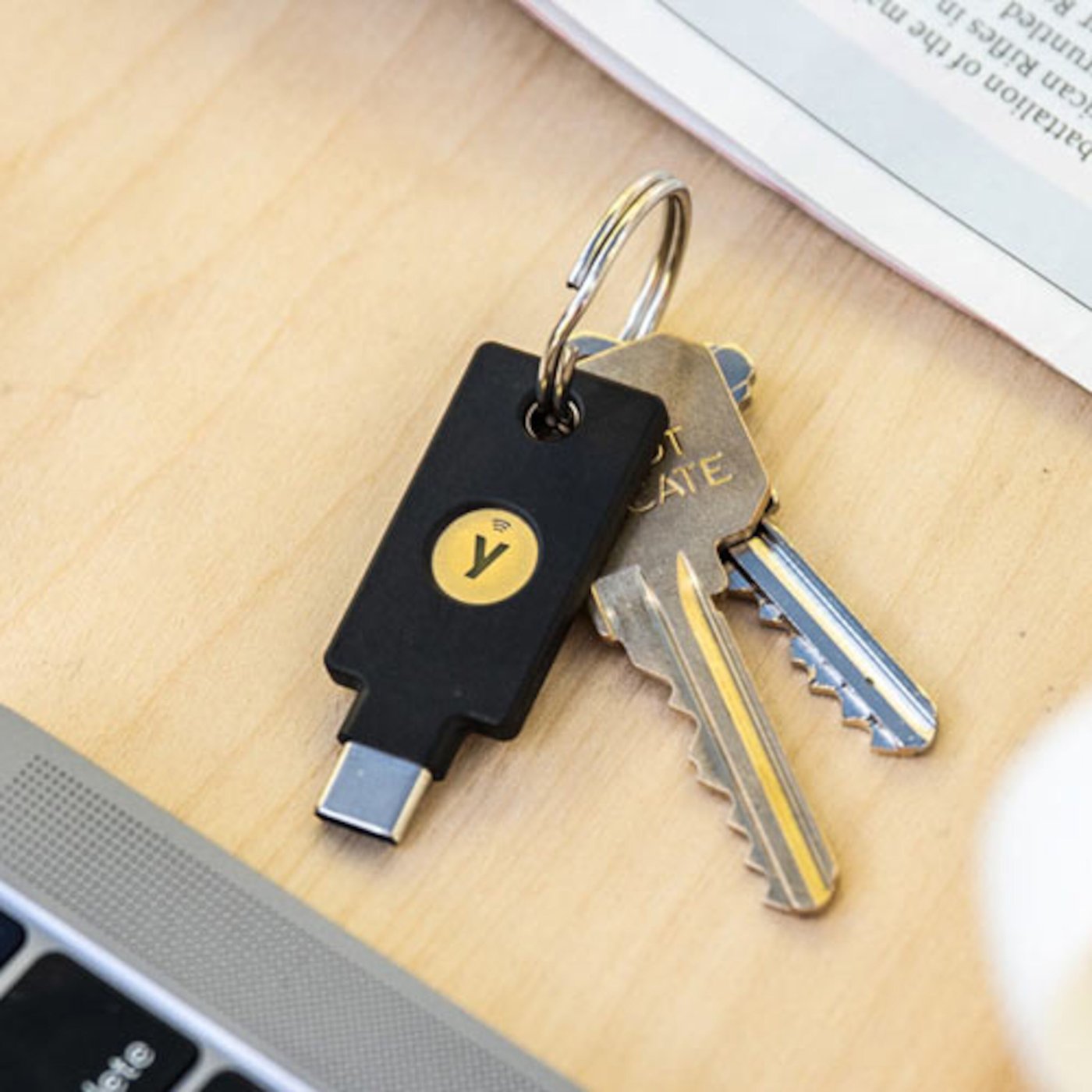 Yubico YubiKey 5C NFC Säkerhetsnyckel med USB-C