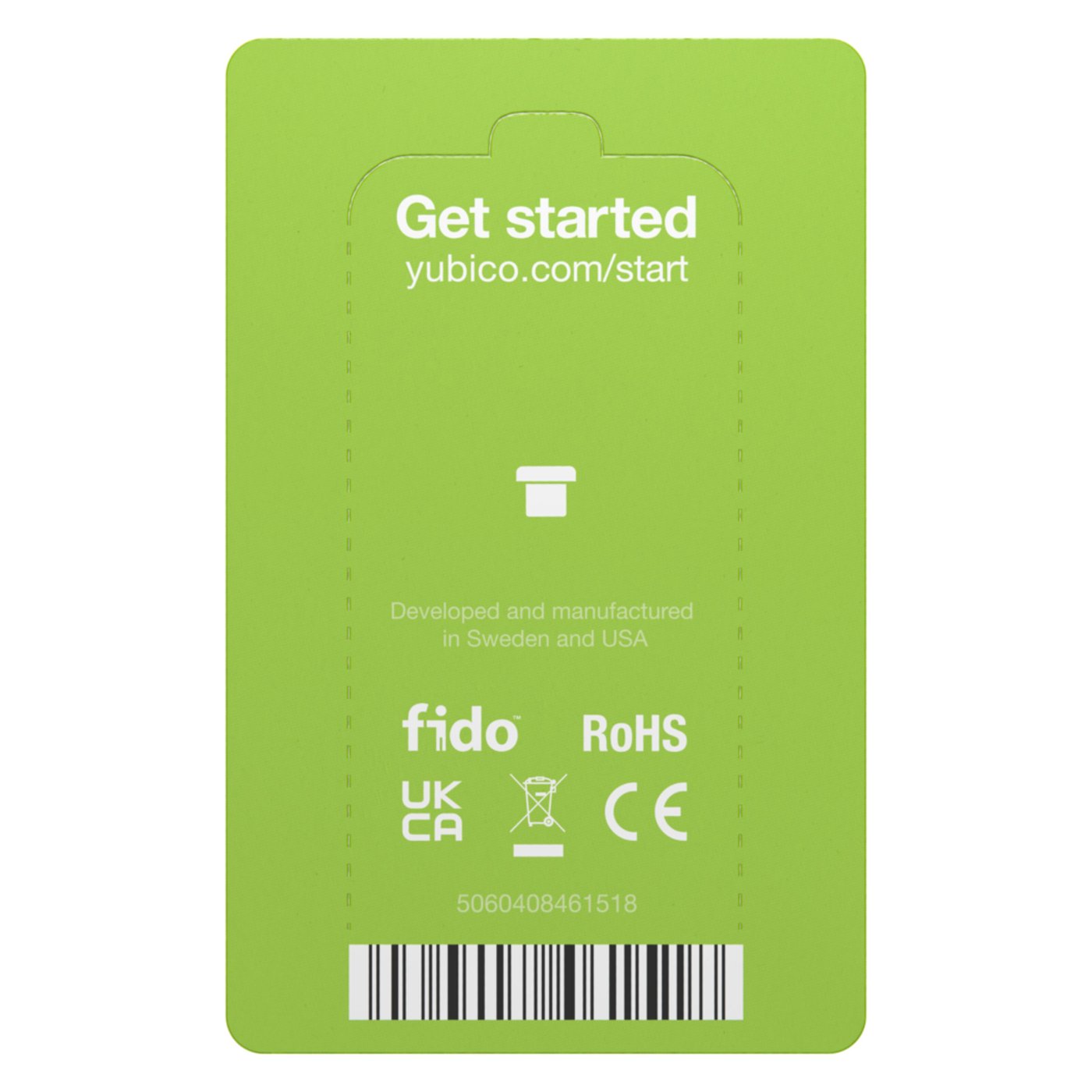 Yubico Yubikey 5C Nano Säkerhetsnyckel med USB-C