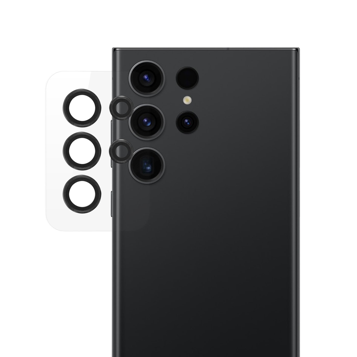 Linocell Elite Extreme Beskyttelse for kameralinsen på Galaxy S23 Ultra