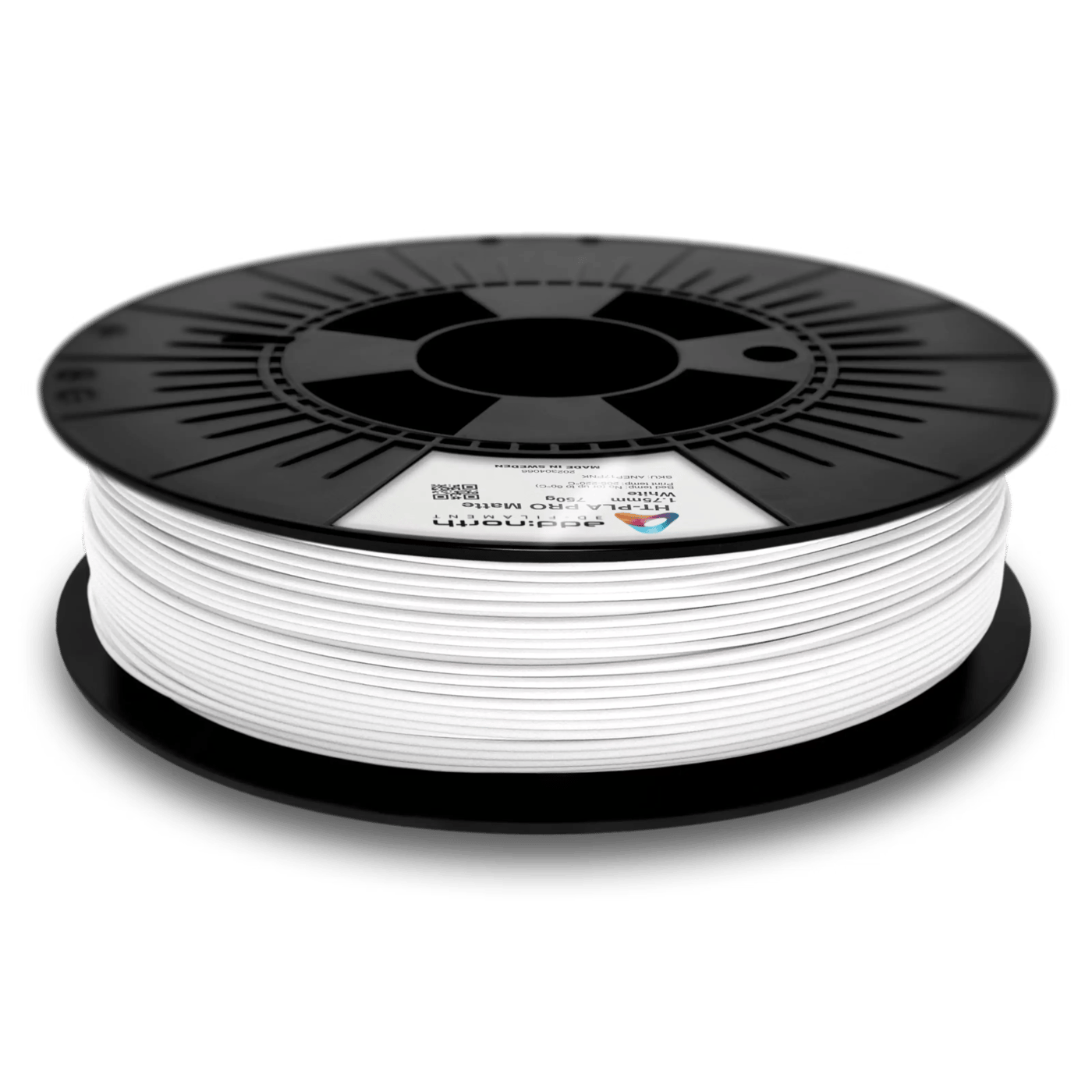 Addnorth HT-PLA Pro-filament för 3D-skrivare Matte White