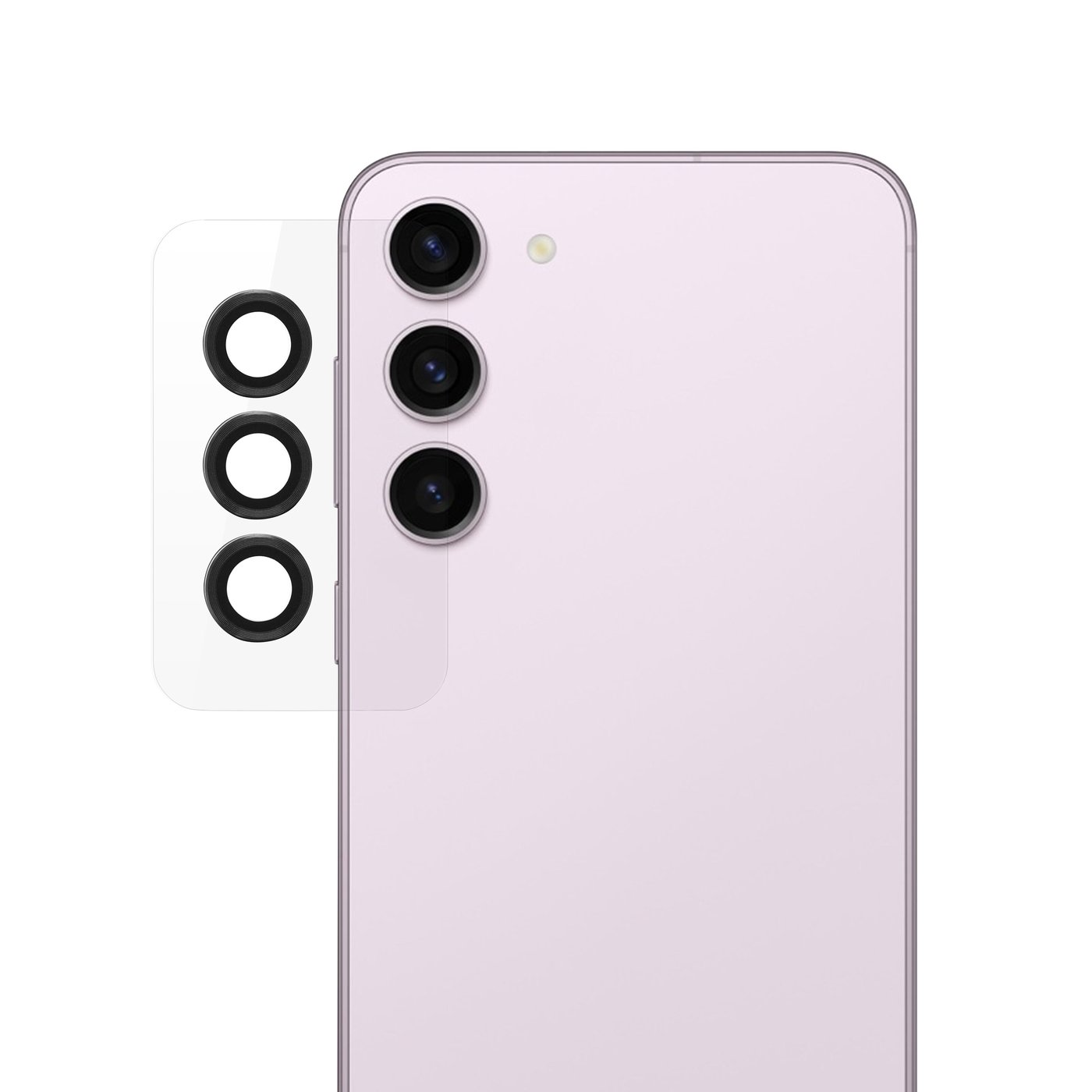 Linocell Elite Extreme Beskyttelse for kameralinsen på Galaxy S23 og S23 Plus