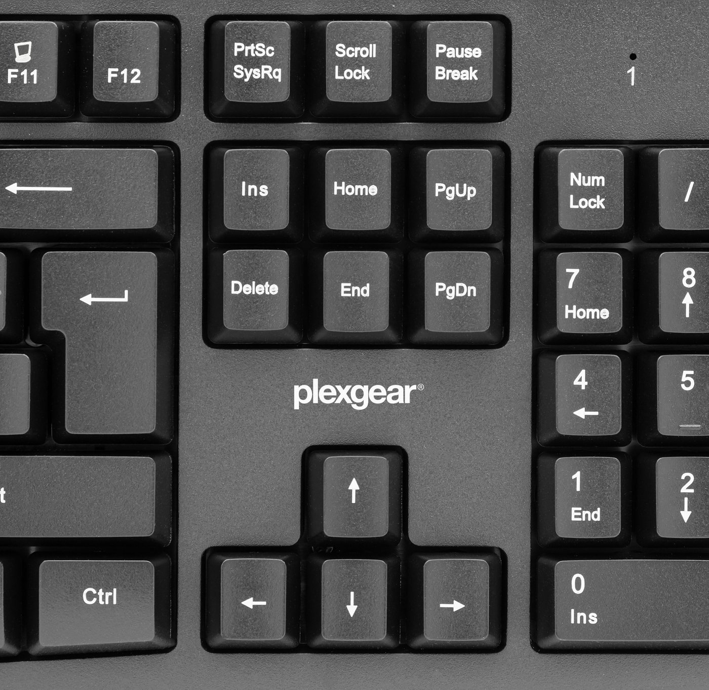 Plexgear Trådbundet tangentbord MK101 Svart