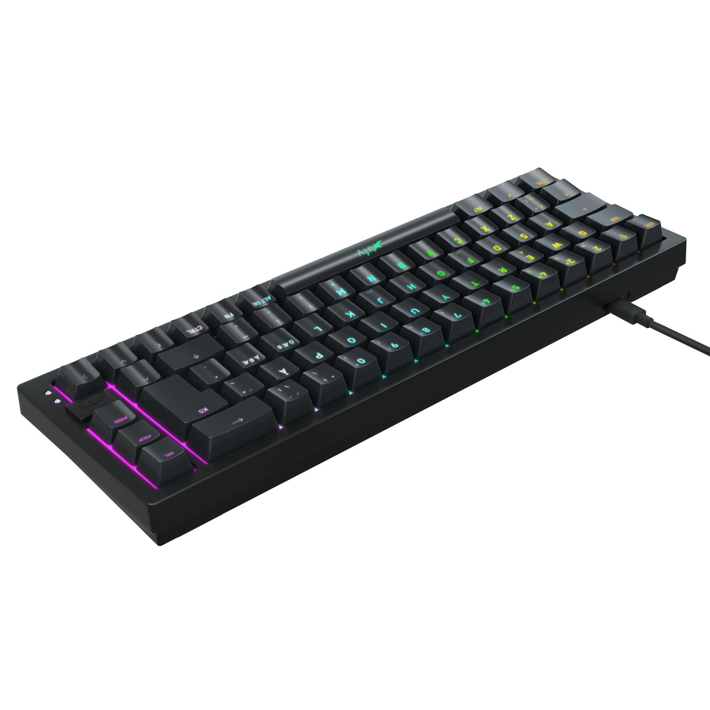 Xtrfy K5 Compact RGB Svart