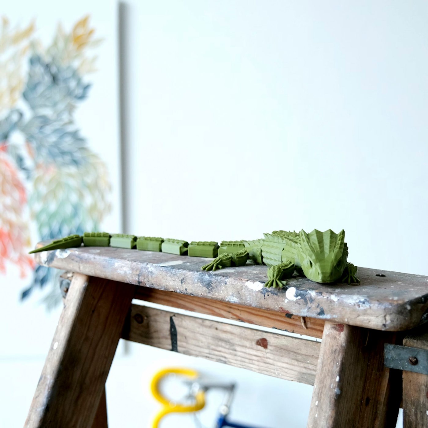 Addnorth E-PLA-filament for 3D-skriver 1,75 mm - Army Green