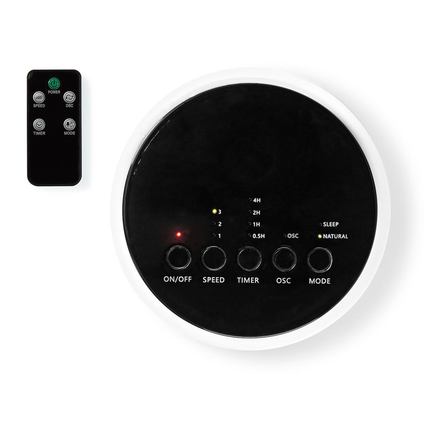 Nedis Tårnvifte med fjernkontroll 50 W