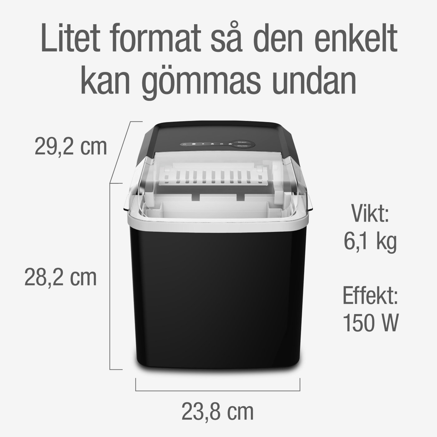 Rubicson Ismaskin – isbitar på nolltid