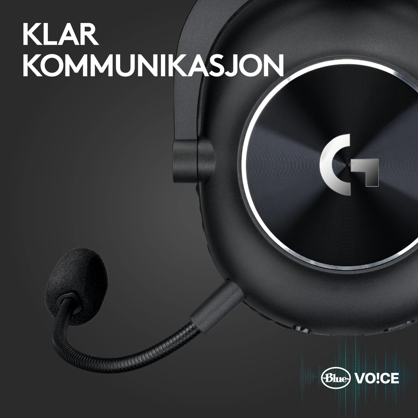 Logitech G Pro X2 Lightspeed Trådløst headset