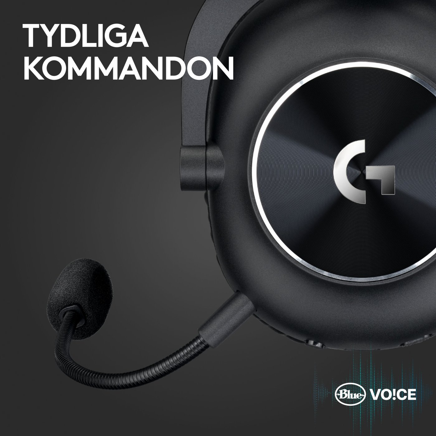 Logitech G Pro X 2 Lightspeed trådlöst headset