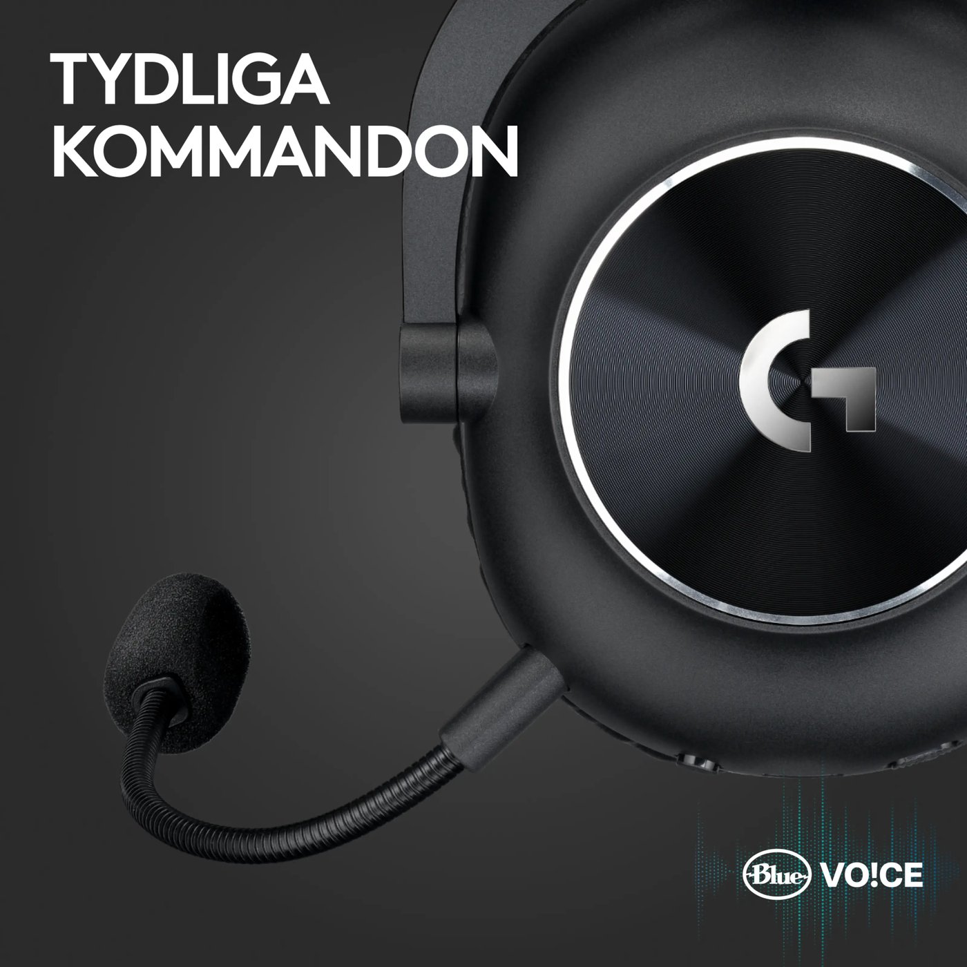 Logitech G Pro X 2 Lightspeed trådlöst headset
