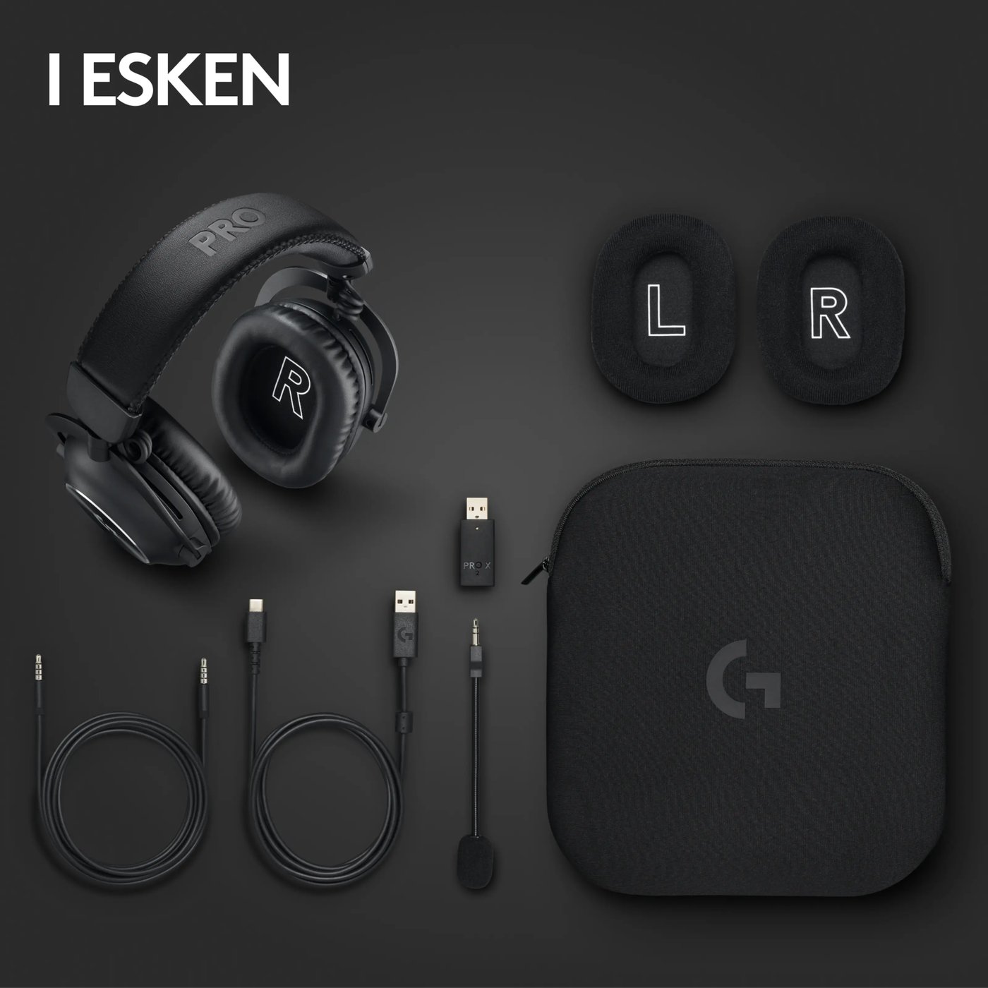 Logitech G Pro X2 Lightspeed Trådløst headset