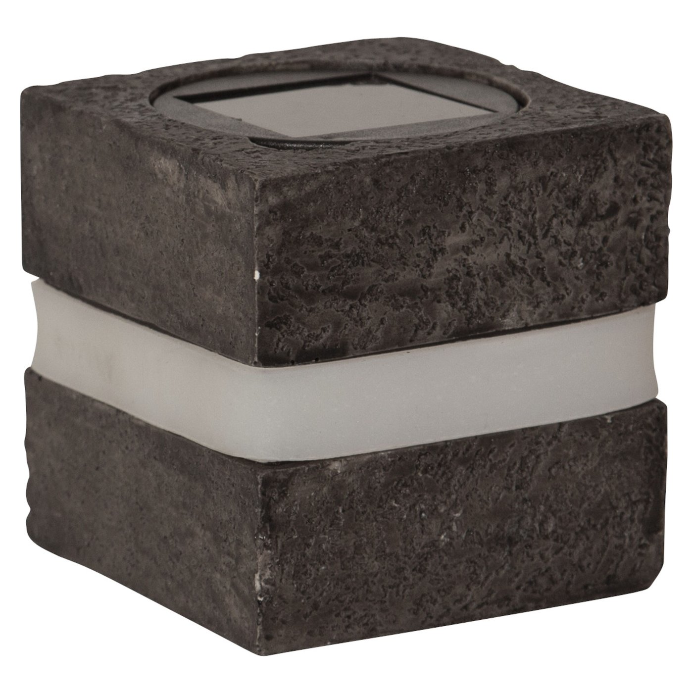 Star Trading Stonecube Trädgårdsbelysning med solceller 2-pack