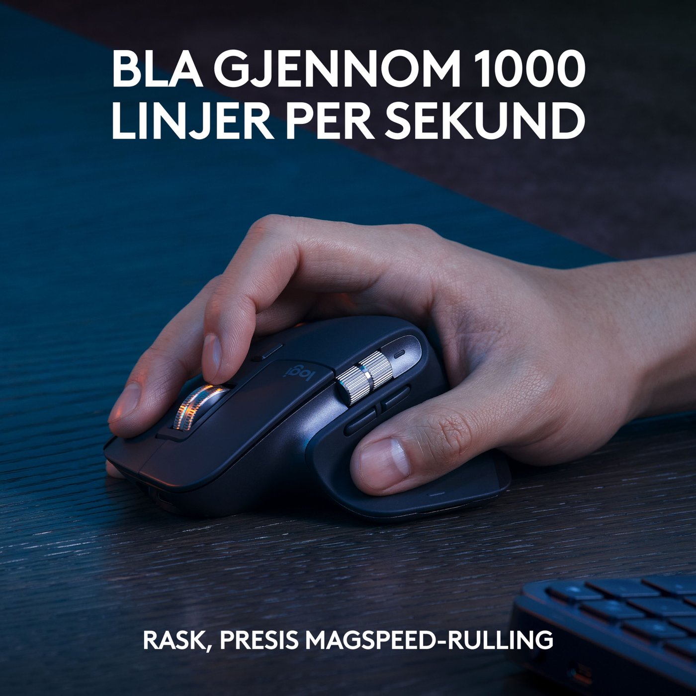 Logitech MX Keys S COMBO Trådløst tastatur og Mus