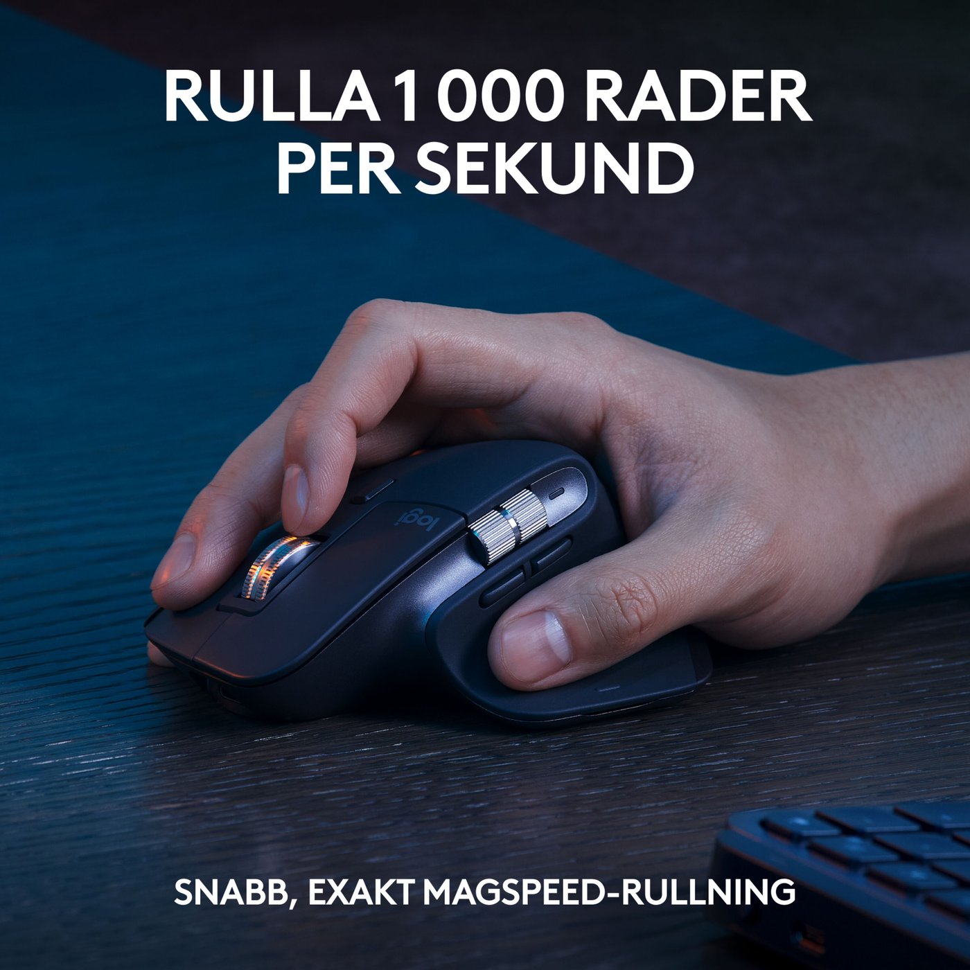 Logitech MX Keys S COMBO Trådlöst Tangentbord och Mus