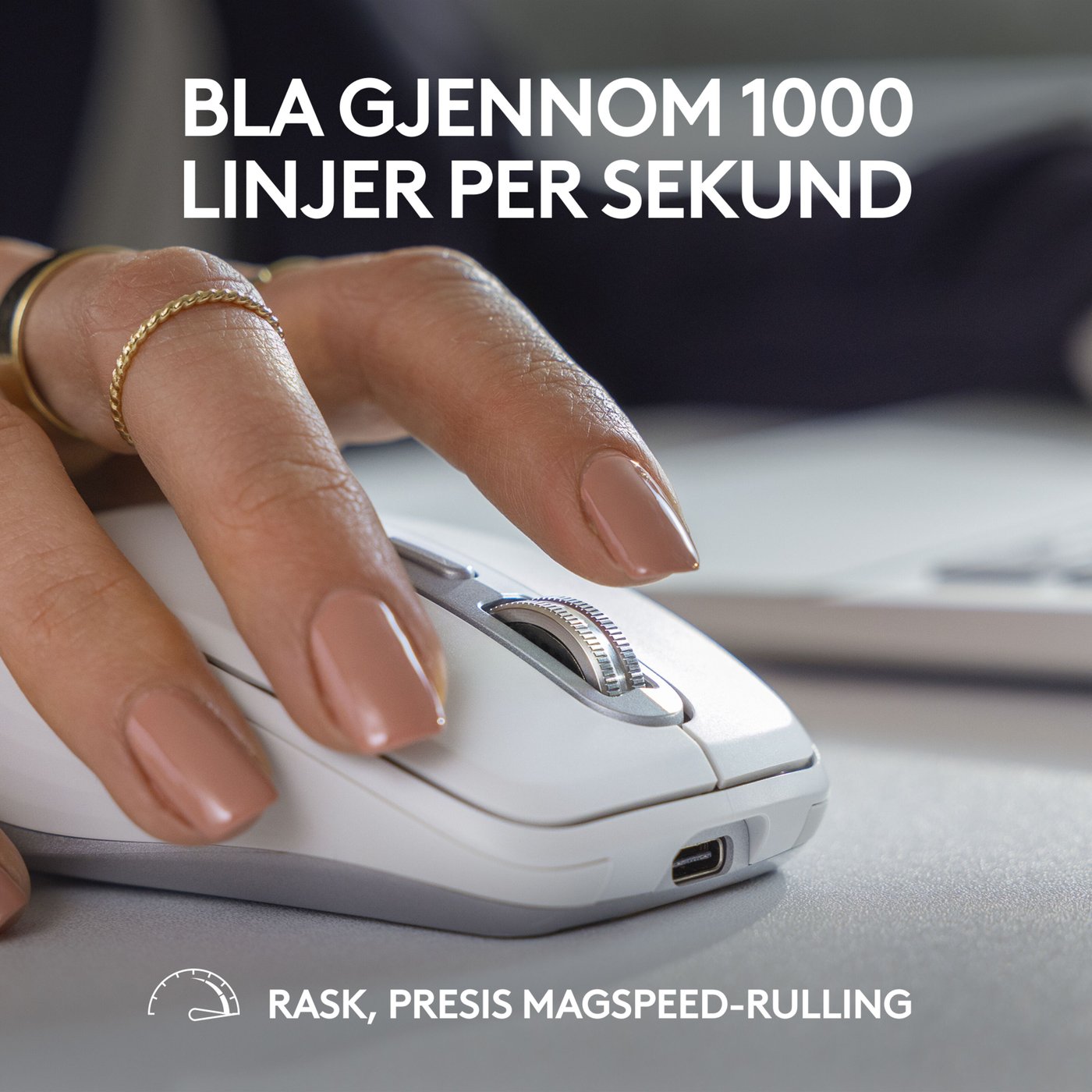 Logitech MX Anywhere 3S Trådløs mus Graphite