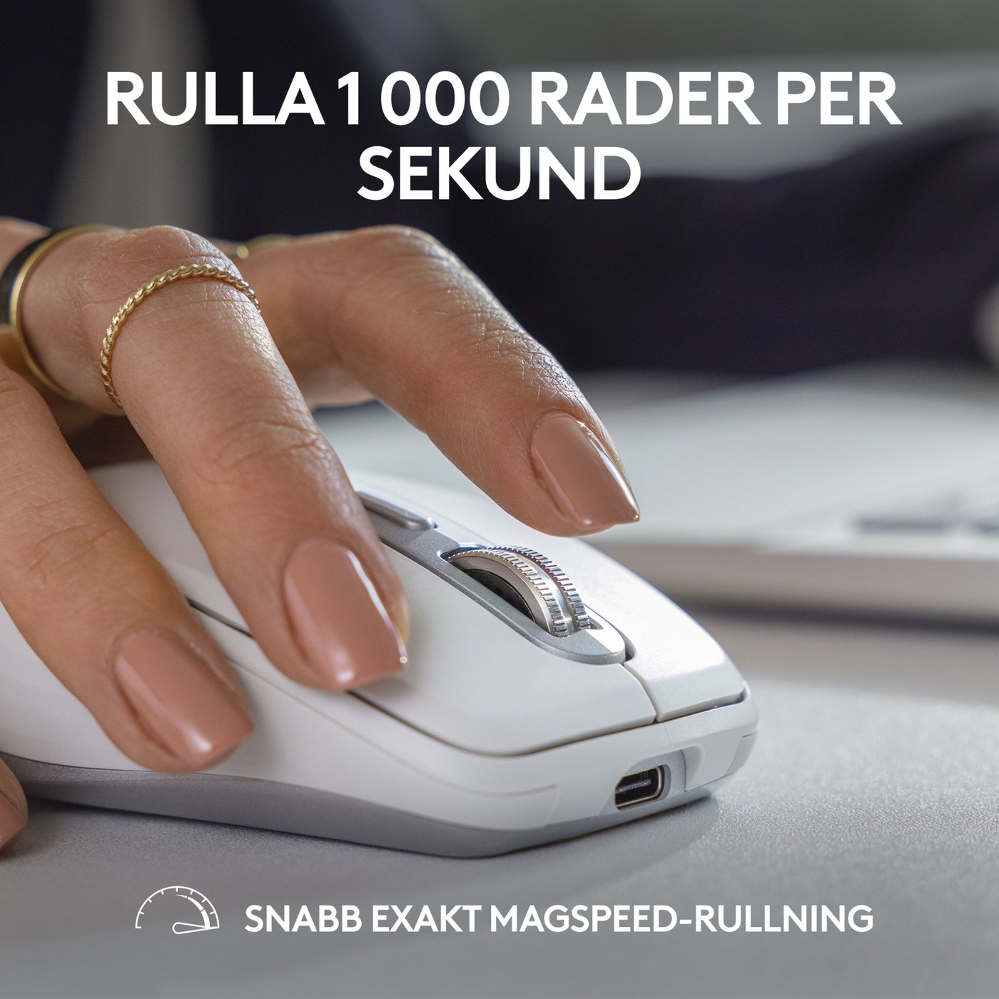 Logitech MX Anywhere 3S Trådlös mus Graphite