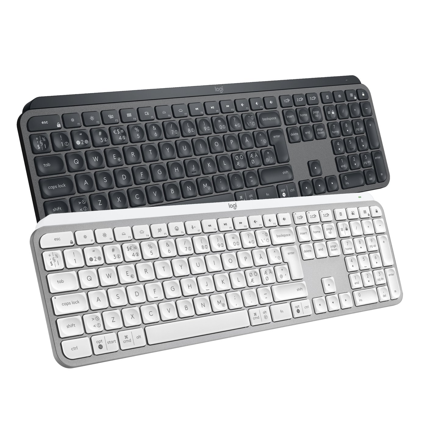 Logitech MX Keys S Trådlöst tangentbord Graphite